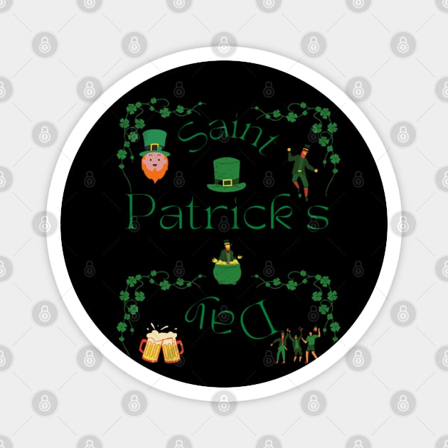 St Patrick's Day Magnet by CinaBo0na